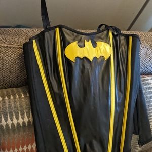 Batman logo corset